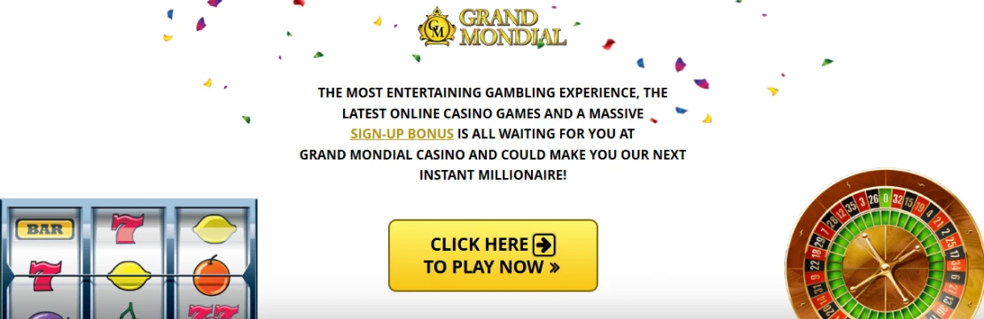GrandMondial casino Bonus 3